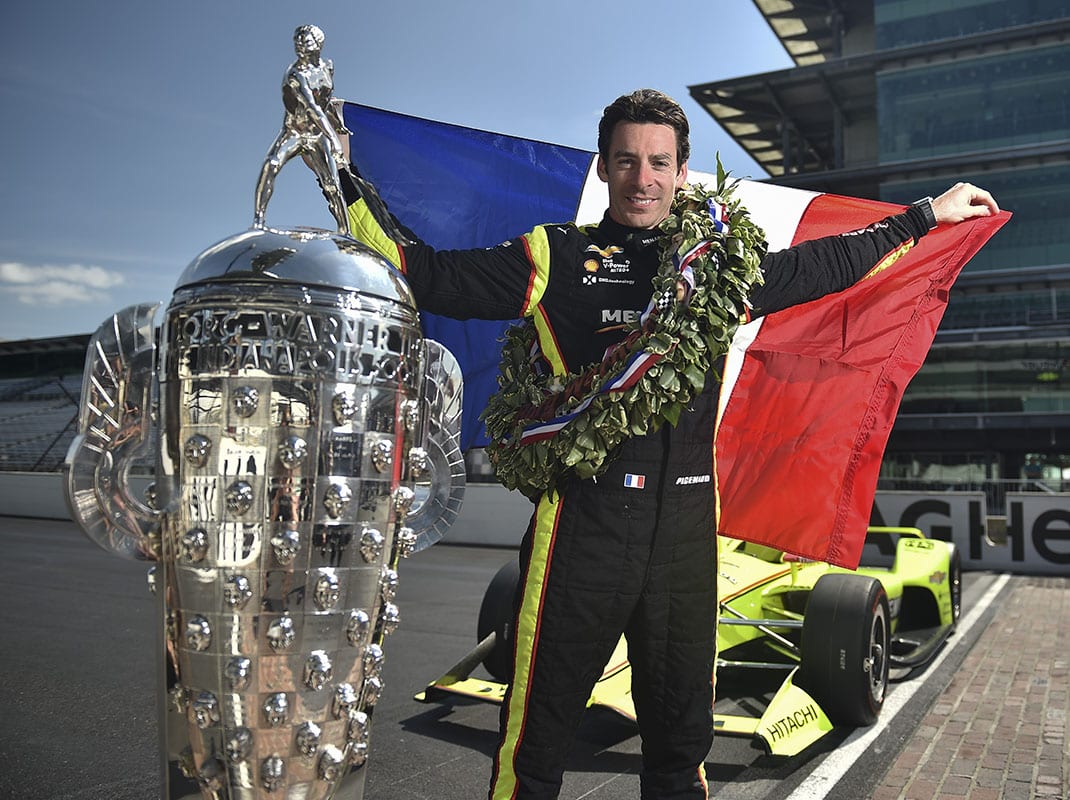 Simon Pagenaud earned a whopping $2.6 Million for his Indianapolis 500 victory. (IndyCar Photo)