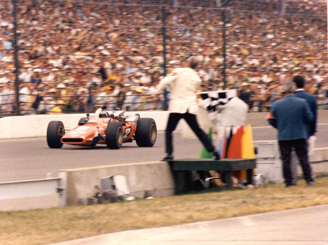 Mario Andretti wins 1969 Indianapolis 500