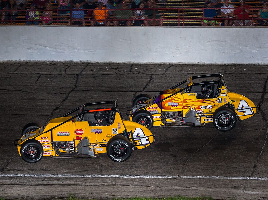 Kody Swanson and Shane Hollingsworth led 499 of 500 laps during the Little 500 for Nolen Racing. (Dallas Breeze Photo)
