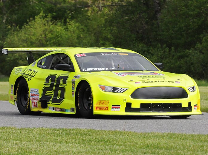Thomas Merrill won the pole for the Trans-Am Series TA2 event at Lime Rock Park. (Dave Moulthrop Photo)