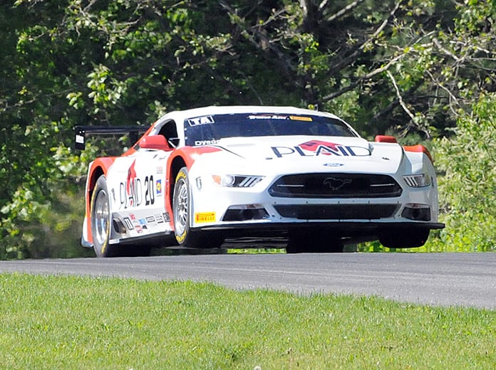 Chris Dyson raced to victory in Monday's Trans-Am Series event at Lime Rock Park. (Dave Moulthrop Photo)