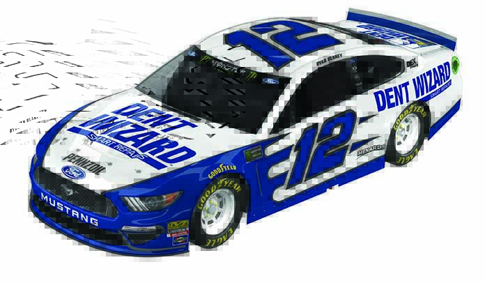 Dent Wizard will sponsor Ryan Blaney in two Monster Energy NASCAR Cup Series events this year.