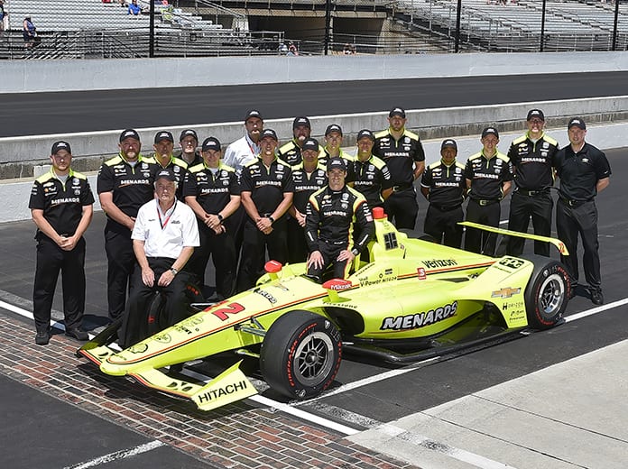 Simon Pagenaud will start from the pole during the 103rd Indianapolis 500. (IndyCar Photo)