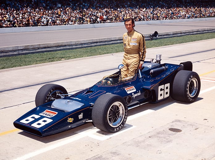 David Hobbs made his Indianapolis 500 debut in 1971. (IMS Archives Photo)