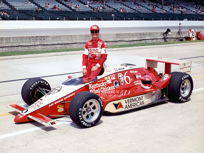 Rich Vogler at Indianapolis Motor Speedway in 1986. (IMS Archives Photo)
