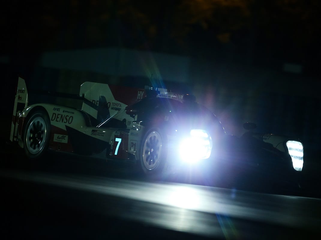 Toyota & Kobayashi On Provisional Le Mans Pole