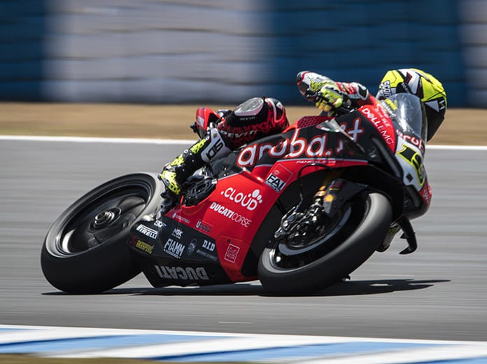 Alvaro Bautista romped to his 12th World Superbike win of the year Saturday in Jerez, Spain. (Ducati Photo)