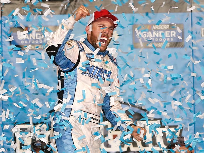 Ross Chastain had decided to forgo earning points in the NASCAR Xfinity Series to chase the NASCAR Gander Outdoors Truck Series title. (NASCAR Photo)