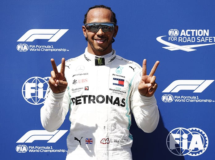 Lewis Hamilton earned yet another pole during Formula One qualifying at Circuit Paul Ricard. (Mercedes Photo)