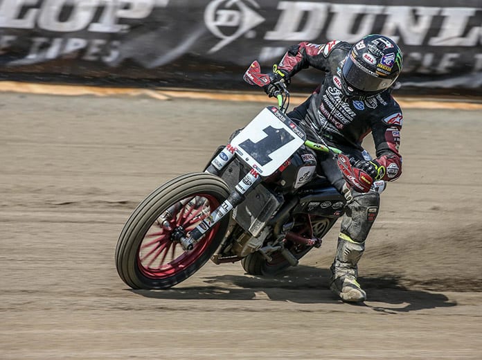 Jared Mees picked up a big victory at the Lima Half-Mile event on Saturday night. (Scott Hunter/AFT Photo)