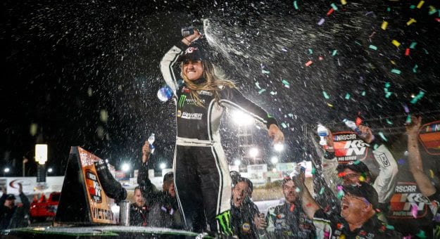 Hailie Deegan wasn’t leaving Colorado without a trophy