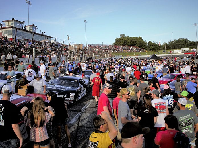 Six motorsports legends will be on hand to sign autographs for fans during the Throwback 276. (CARS Tour Photo)