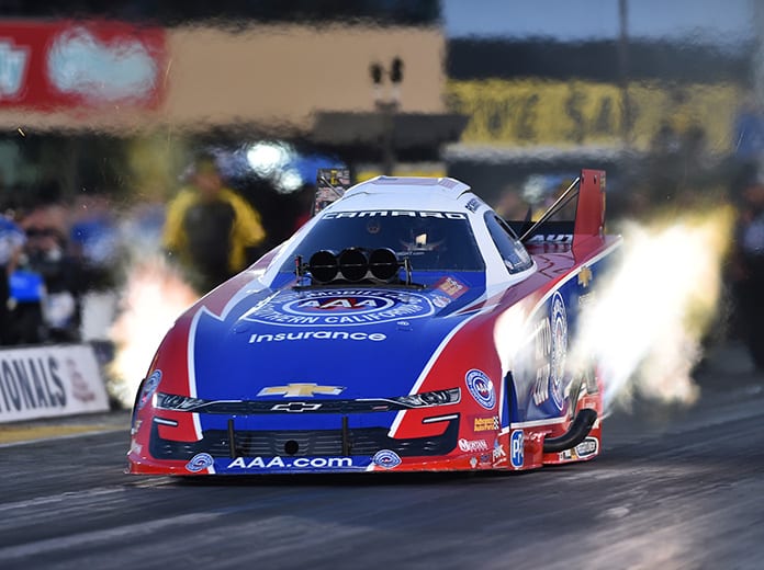 Robert Hight holds the No. 1 spot in the Funny Car class after day one at the NHRA Sonoma Nationals. (NHRA Photo)