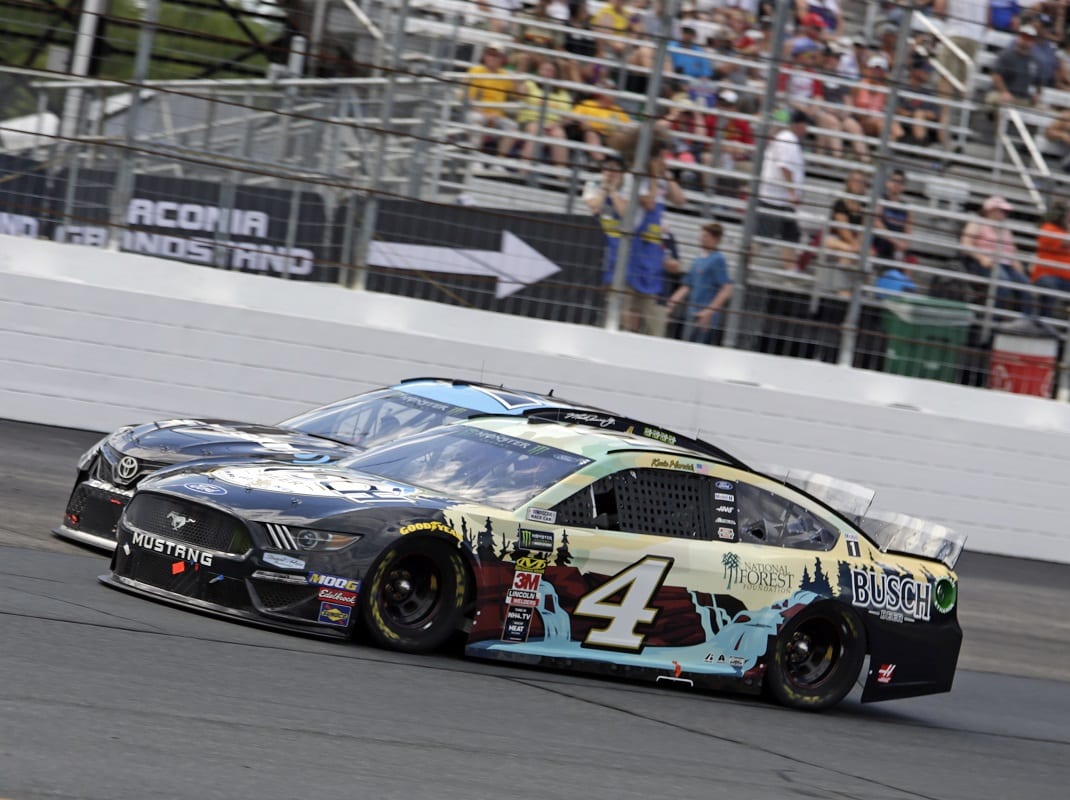 Harvick Ends Winless Drought