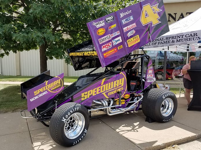 Tickets for the Speedway Motors Racing Engines EMi Raffle Sprint Car will be available this weekend during the Corn Belt Nationals.