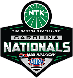 NHRA NTK Carolina Nationals Logo