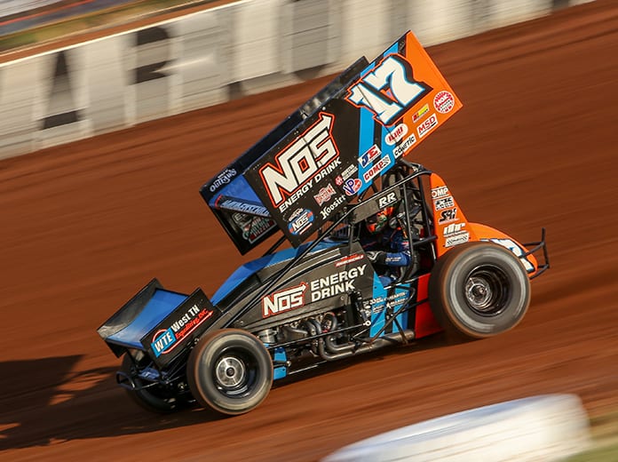 NOS Energy Drink has stepped up to increase the payout for the upcoming World of Outlaws event at the Stockton Dirt Track. (Adam Fenwick Photo)