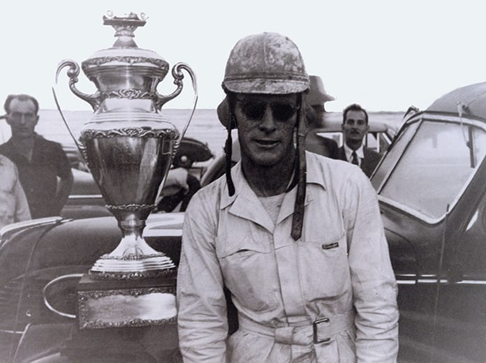 Red Byron, shown here in 1948, will enter the Motorsports Hall of Fame of America in 2020. (NASCAR Photo)