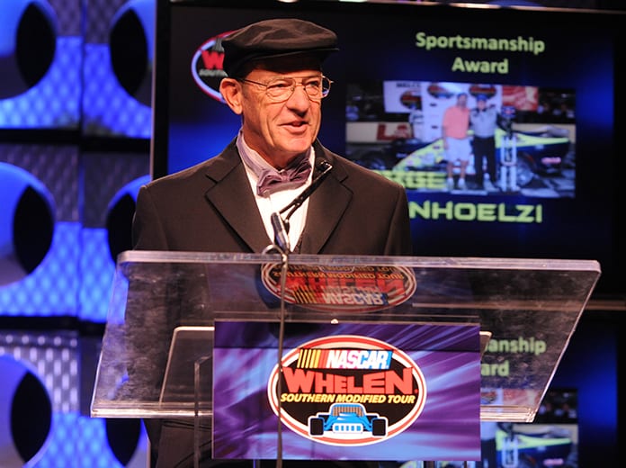 Dick Berggren has been named the recipient of the Squier-Hall Award for NASCAR Media Excellence. (NASCAR Photo)