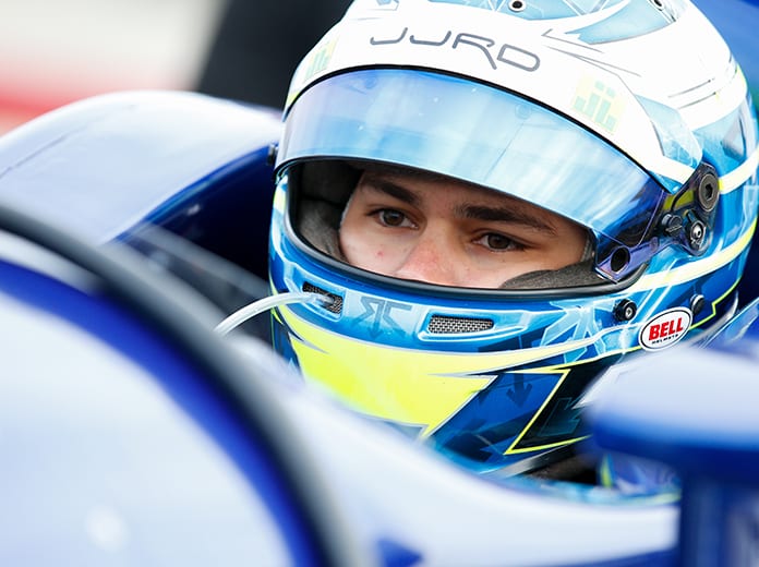 R.C. Enerson will drive for Carlin this weekend at the Mid-Ohio Sports Car Course. (IndyCar Photo)