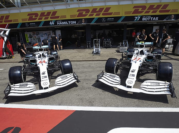 Mercedes will have a different look this weekend at the Hockenheimring. (Steve Etherington Photo)