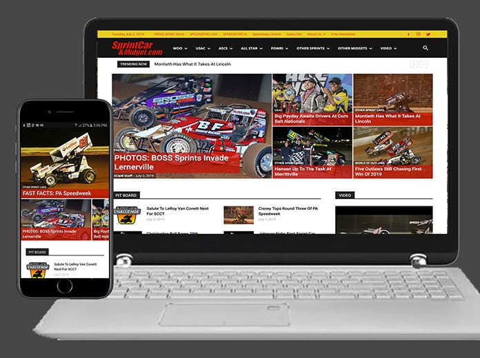 The all-new SprintCarandMidget.com has officially launched.