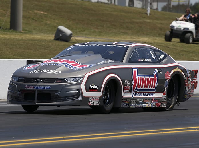 Jason Line is looking to change his luck at Brainerd Int'l Raceway. (NHRA Photo)