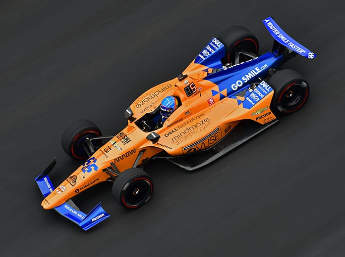 McLaren is returning to full-time Indy car competition in 2020 via a partnership with Arrow Schmidt Peterson. (IndyCar Photo)