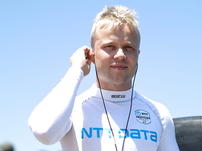 Felix Rosenqvist (IndyCar Photo)