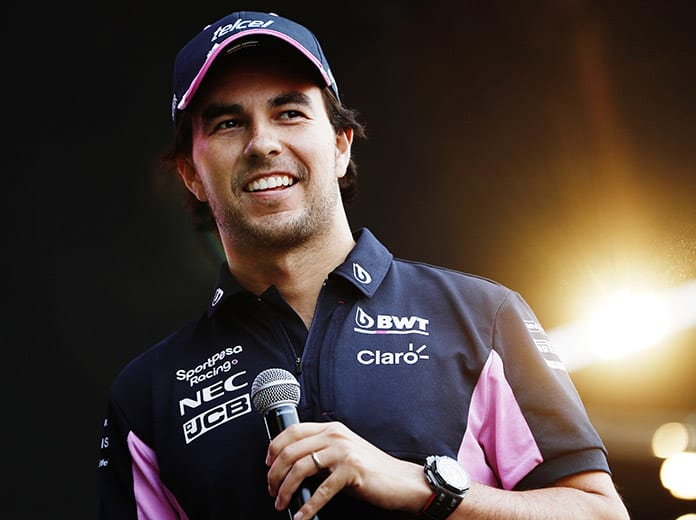 Sergio Perez has signed a multi-year contract extension with Racing Point. (Racing Point Photo)