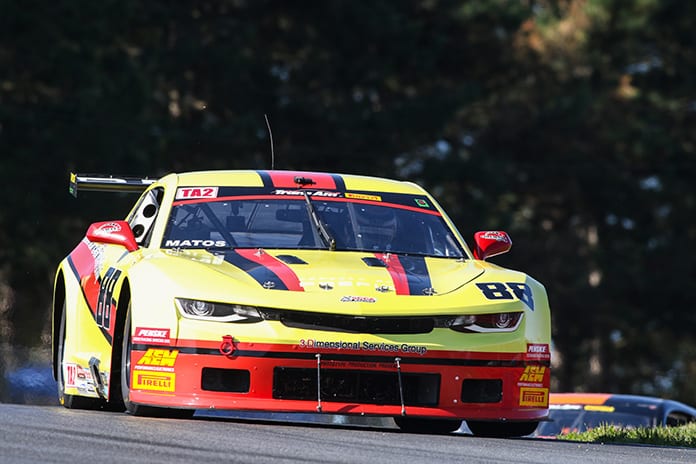Rafa Matos headlined the list of pole winners in Trans-Am Series competition Friday at the Mid-Ohio Sports Car Course.