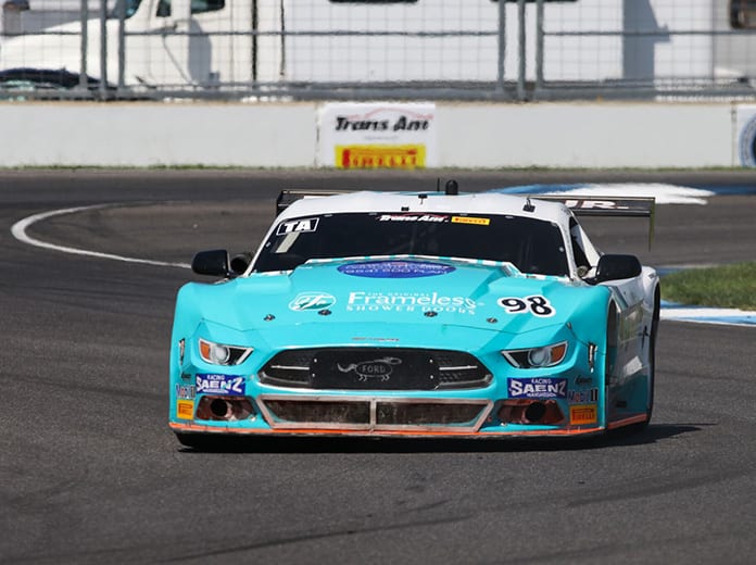 Ernie Francis Jr. was fastest in Trans-Am Series qualifying Friday at Indianapolis Motor Speedway.