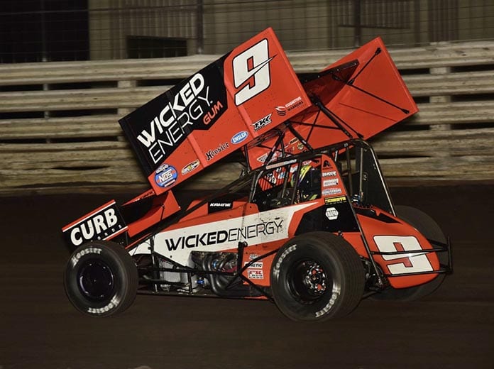 James McFadden has jumped back to the top of the Mr. Sprint Car standings. (Mark Funderburk Photo)