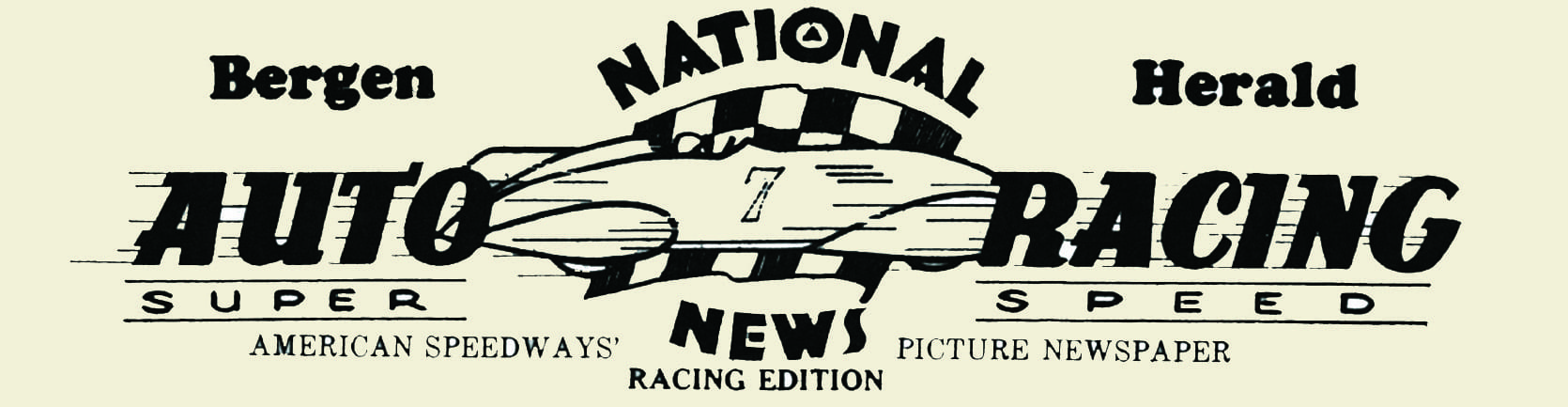 Bergen Herald National Auto Racing News Logo