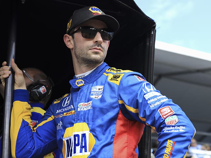 Alexander Rossi believes qualifying will be extremely important during the NTT IndyCar Series finale at WeatherTech Raceway Laguna Seca. (IndyCar Photo)
