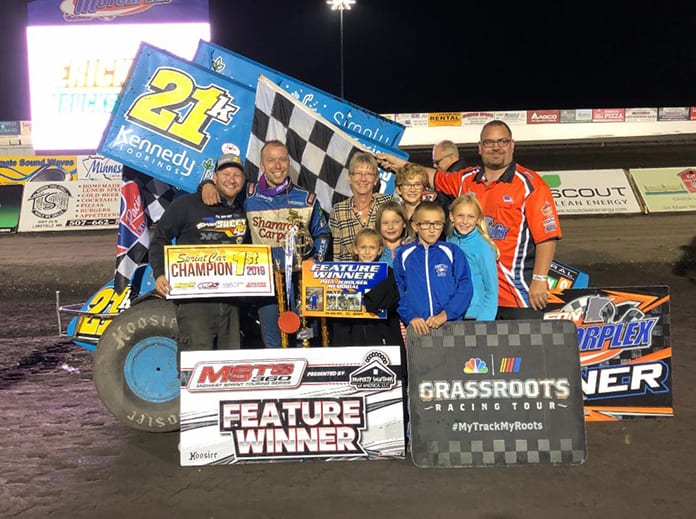 Thomas Kennedy earned his first win of the year at the Jackson Motorplex on Saturday.