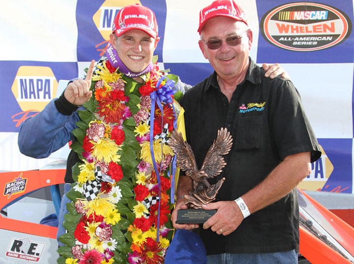 Eric Sanderson (right), shown here with Ryan Preece, will serve as the Grand Marshall for the NAPA Fall Final.