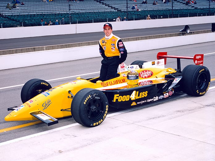 Richie Hearn drove John Della Penna's Indy car entry to a third-place finish in the 1996 Indianapolis 500. (IMS Photo)