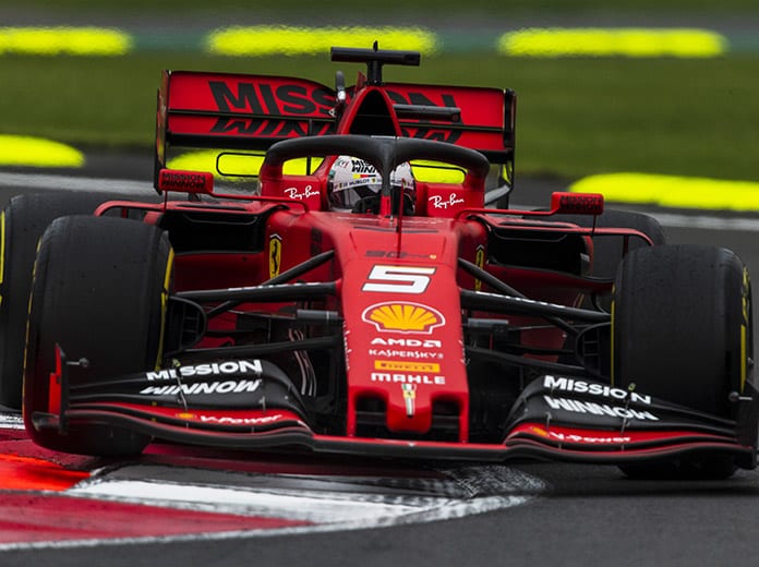 Sebastian Vettel paced Mexican Grand Prix practice on Friday. (Ferrari Photo)