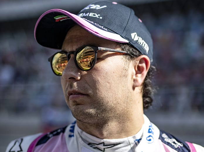 Sergio Perez's contract with Racing Point runs through the 2022 Formula One season. (Racing Point Photo)