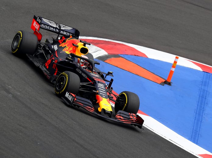 Max Verstappen raced to the pole position for the Mexican Grand Prix. (Red Bull Photo)
