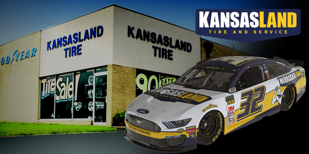 Kansasland is supporting Corey LaJoie and Go Fas Racing.