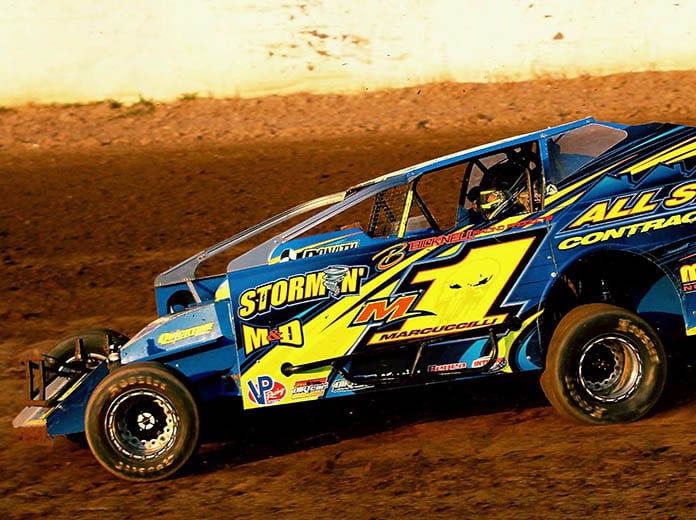 Dave Marcuccilli will be one of the top contenders when the DIRTcar 358 Modified Series invades Weedsport Speedway. (Mike Johnson Photo)