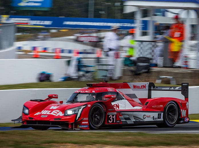 Pipo Derani, Felipe Nasr and Eric Curran collected the victory in Saturday's Petit Le Mans at Michelin Raceway Road Atlanta. (Sarah Weeks Photo)