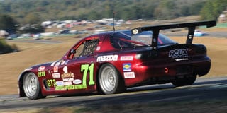 Jeff Dernehl claimed the GT-3 championship during the SCCA National Championship Runoffs on Friday at Virginia Int'l Raceway. (Jay Bonvouloir Photo)