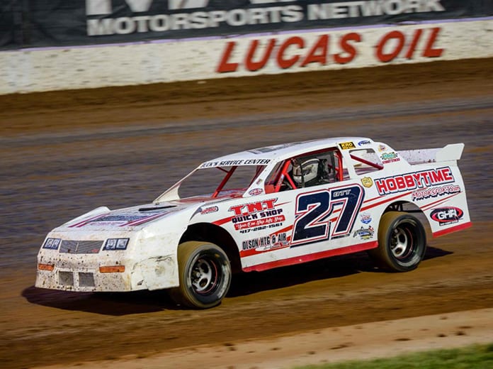 Toby Ott won five Lucas Oil Speedway features en route to his second O'Reilly Auto Parts Street Stocks championship in three years. (Kenny Shaw photo)