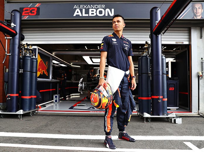 Alexander Albon will be back with the Red Bull Racing Formula One team in 2020. (Red Bull Photo)