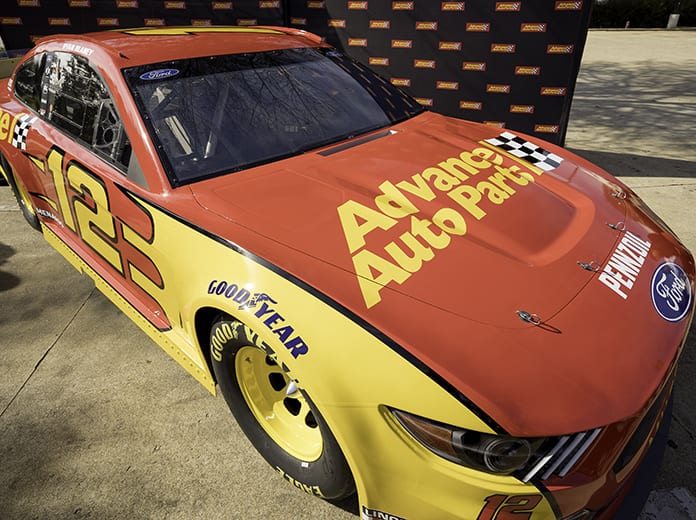 Advance Auto Parts will sponsor Ryan Blaney in four NASCAR Cup Series events in 2020.