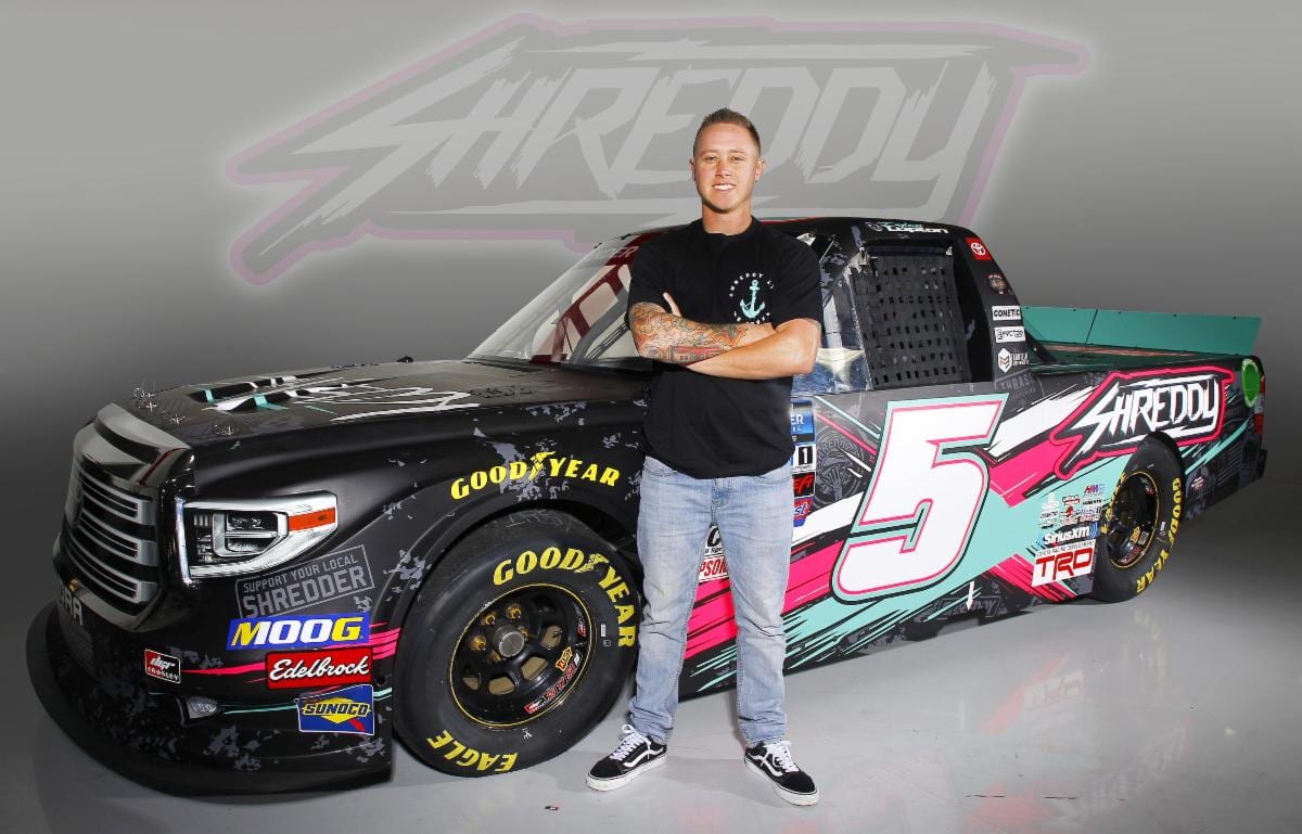 Shreddy Lyfe will back Dylan Lupton in the final two NASCAR Gander Outdoors Truck Series races of the season.