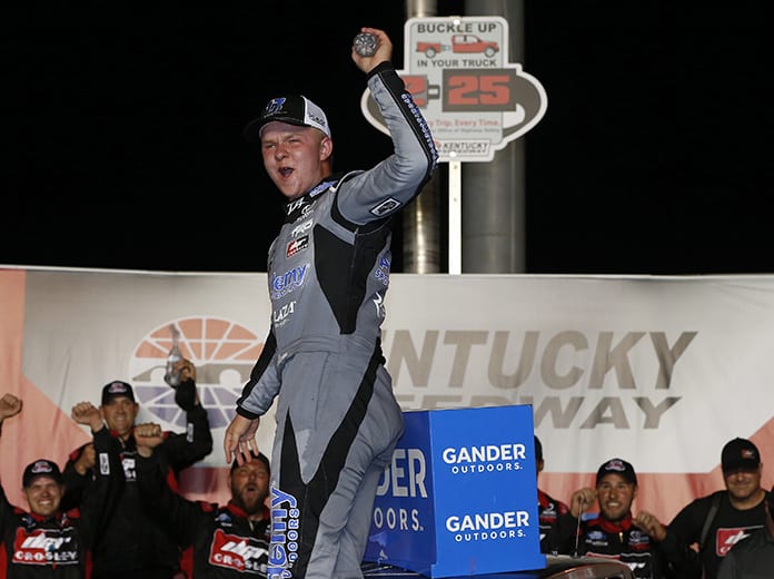 Tyler Ankrum has joined GMS Racing for the 2020 NASCAR Gander Outdoors Truck Series season. (NASCAR Photo)